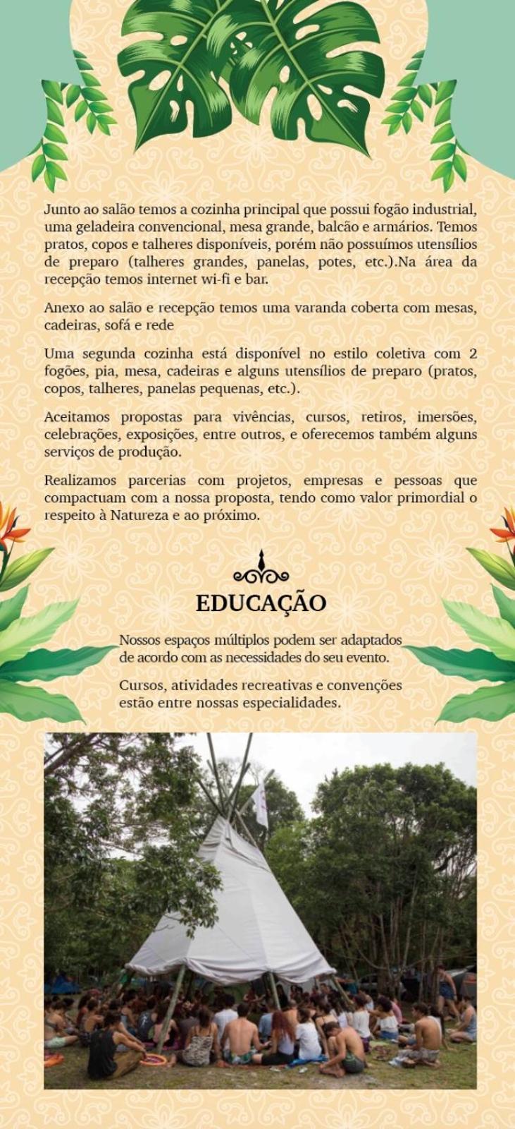 Namaste Pousada E Camping Cananeia Bagian luar foto
