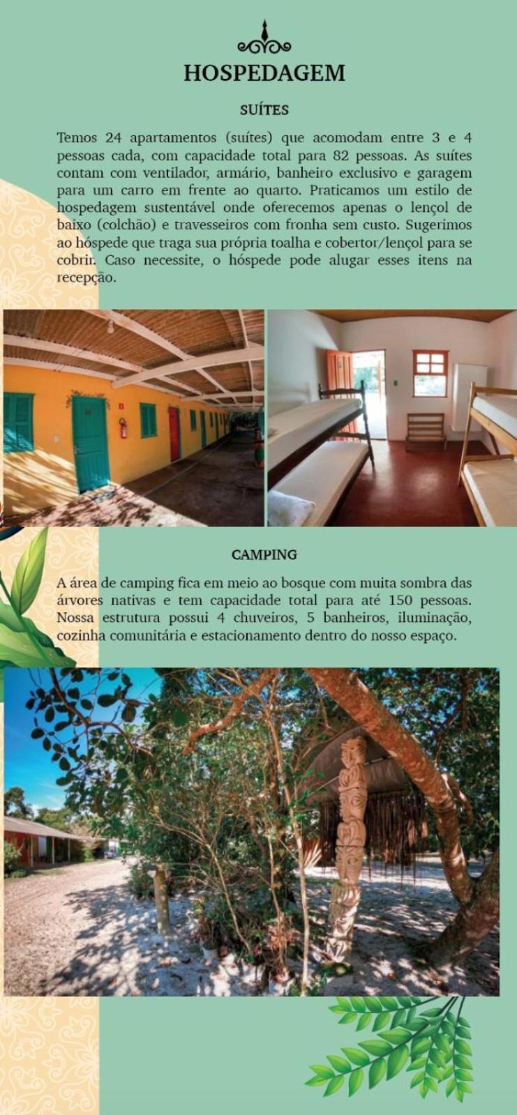 Namaste Pousada E Camping Cananeia Bagian luar foto