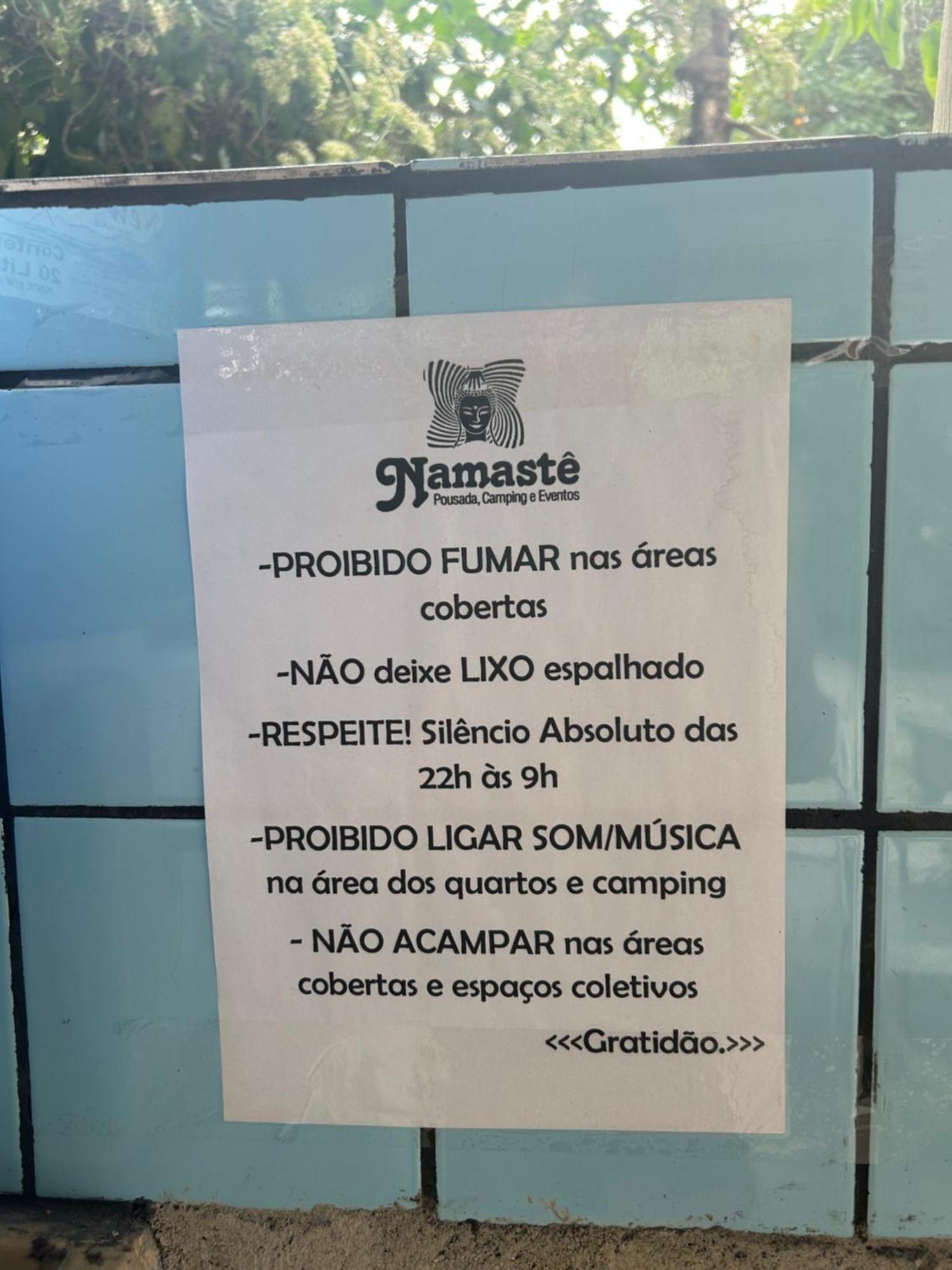 Namaste Pousada E Camping Cananeia Bagian luar foto